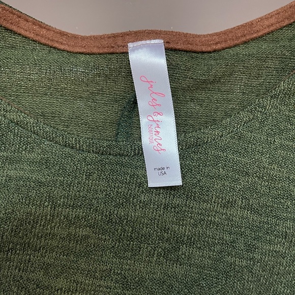 Tunic-length sweater - Sz L - Picture 4 of 8